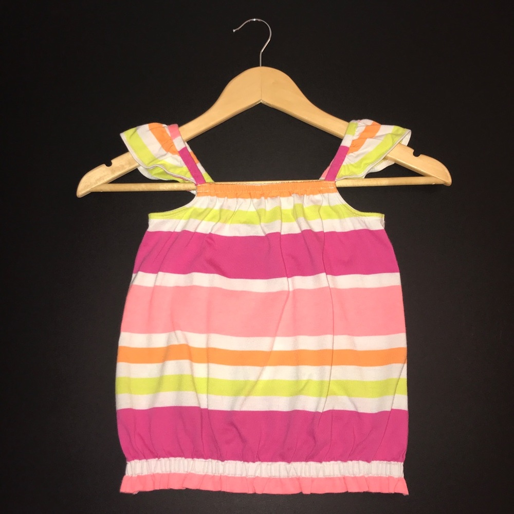 Gymboree Bubble Tank w/Ruffle Sleeve‎ 4T